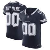 Dallas Cowboys Vapor F.U.S.E. Elite Custom Jersey Navy - Nike