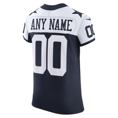 Dallas Cowboys Vapor F.U.S.E. Elite Custom Jersey Navy - Nike