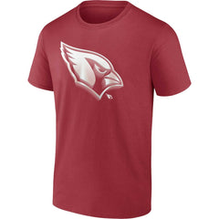 Arizona Cardinals Chrome Dimension T-Shirt Cardinal - Fanatics