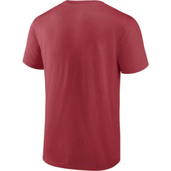 Arizona Cardinals Chrome Dimension T-Shirt Cardinal - Fanatics