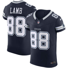 CeeDee Lamb Dallas Cowboys Vapor F.U.S.E. Elite Jersey Navy - Nike