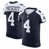 Dak Prescott Dallas Cowboys Alternate Vapor F.U.S.E. Elite Jersey Navy - Nike