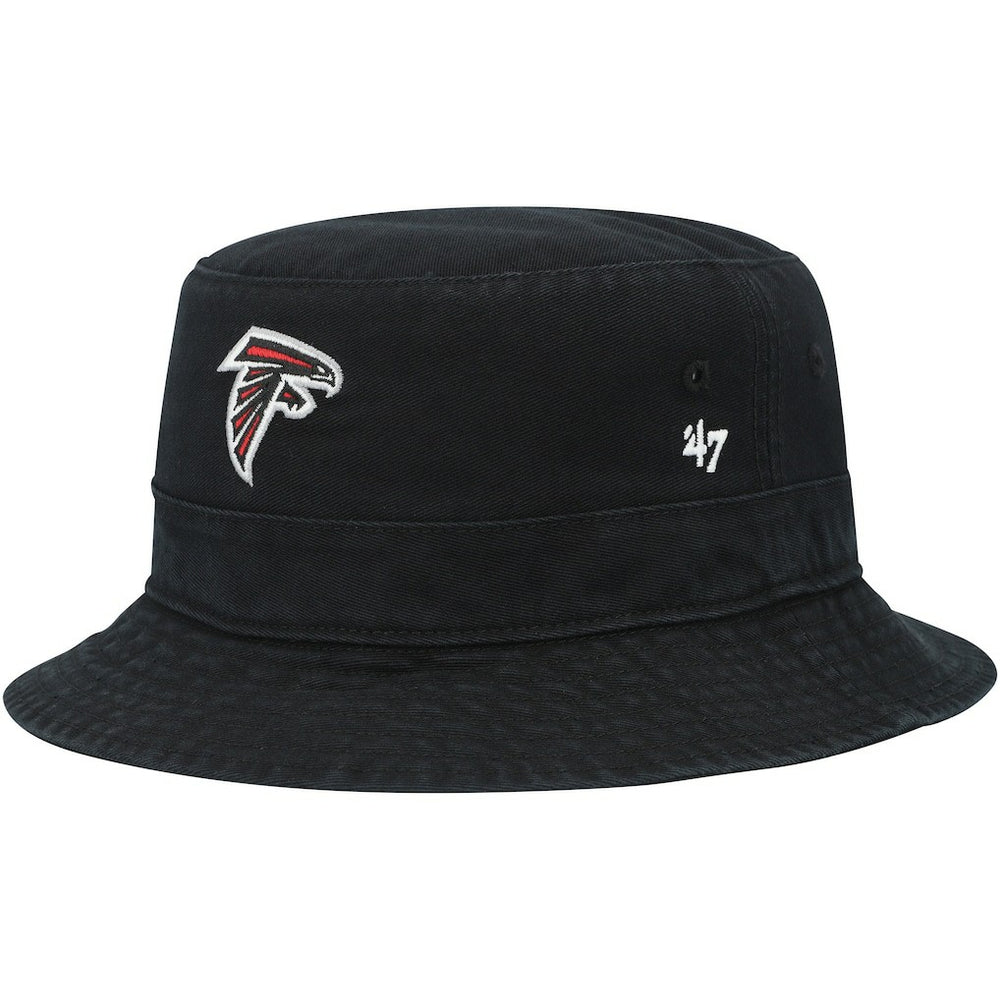 Atlanta Falcons '47 Primary Bucket Hat Black - 47 brand