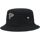Atlanta Falcons '47 Primary Bucket Hat Black - 47 brand