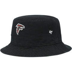 Atlanta Falcons '47 Primary Bucket Hat Black - 47 brand