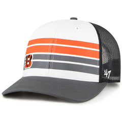 Cincinnati Bengals '47 Youth Cove Trucker Snapback Hat White/Charcoal - 47 brand