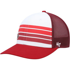 San Francisco 49ers '47 Youth Cove Trucker Snapback Hat White/Scarlet - 47 brand