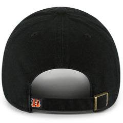 Cincinnati Bengals '47 Team Pride Clean Up Adjustable Hat Black - 47 brand