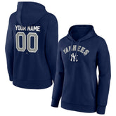 New York Yankees Women's Personalized Team Winning Streak Pullover Hoodie Online