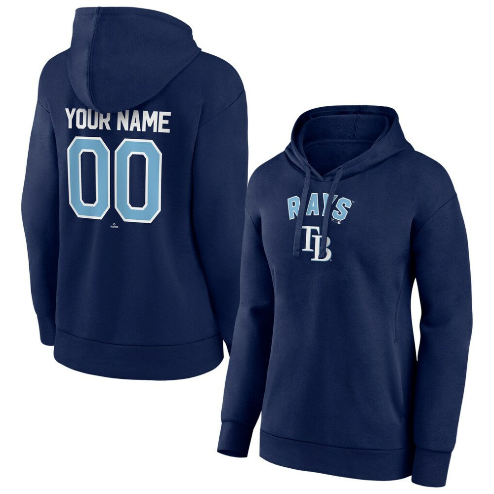 Tampa Bay Rays Women's Personalized Team Winning Streak Pullover Hoodie On Sale