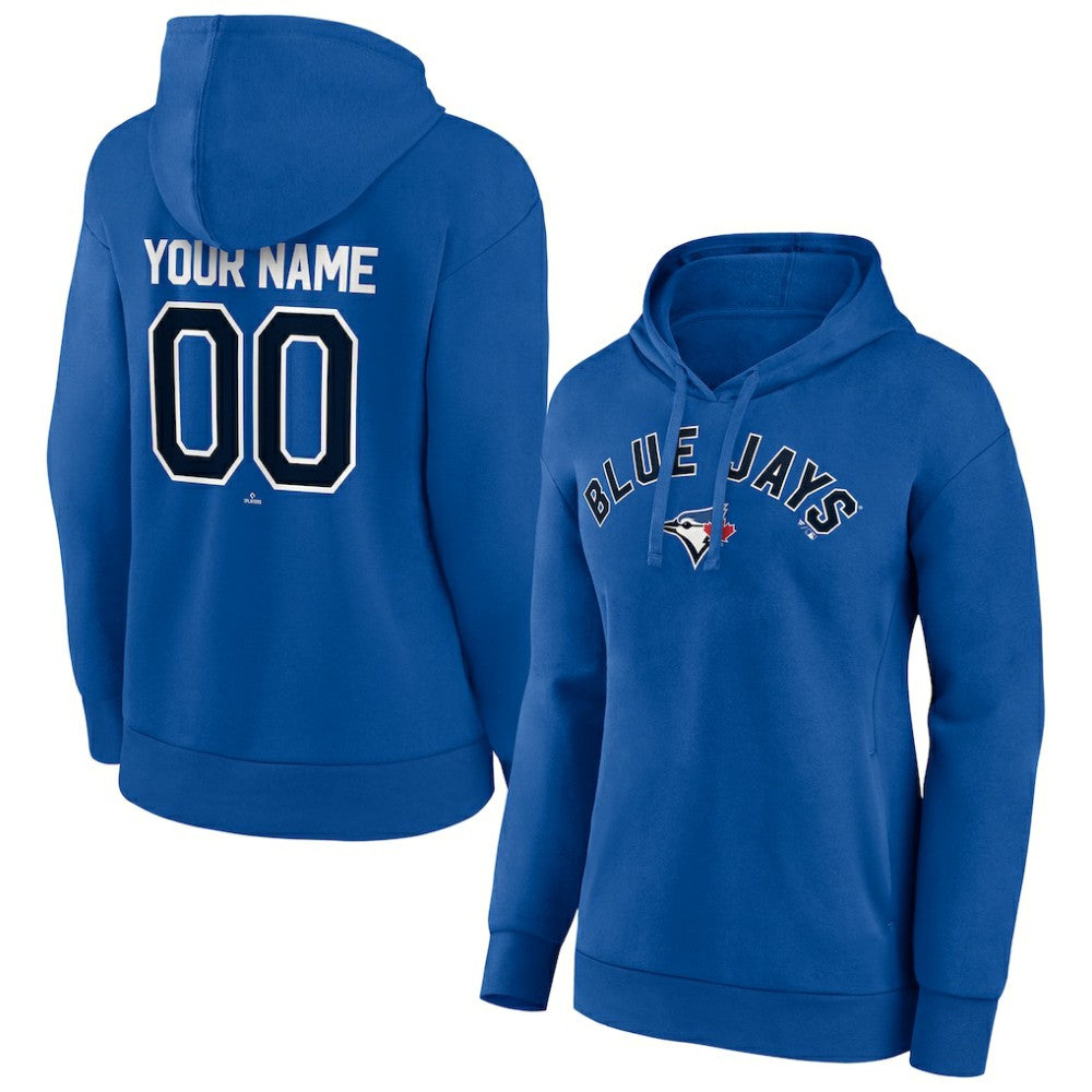 Toronto Blue Jays Women's Personalized Team Winning Streak Pullover Hoodie On Sale