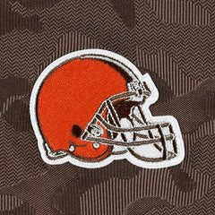 Cleveland Browns Antigua Brigade Quarter-Zip Sweatshirt Brown - NFL