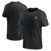 Las Vegas Raiders Sideline Coach Performance T-Shirt Black - Nike