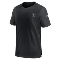 Las Vegas Raiders Sideline Coach Performance T-Shirt Black - Nike