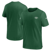 New York Jets Sideline Coach Performance T-Shirt Green - Nike