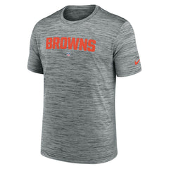 Cleveland Browns Velocity Performance T-Shirt Gray - Nike