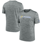 Los Angeles Rams Velocity Performance T-Shirt Gray - Nike