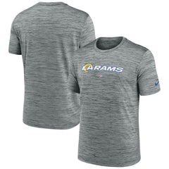 Los Angeles Rams Velocity Performance T-Shirt Gray - Nike