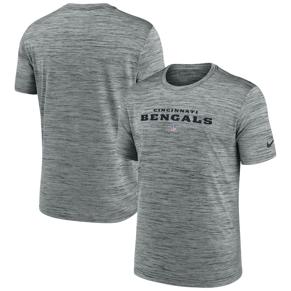 Cincinnati Bengals Velocity Performance T-Shirt Gray - Nike