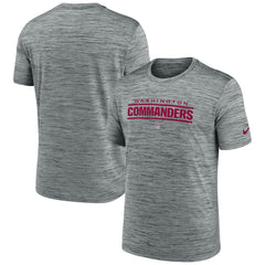 Washington Commanders Velocity Performance T-Shirt Gray - Nike