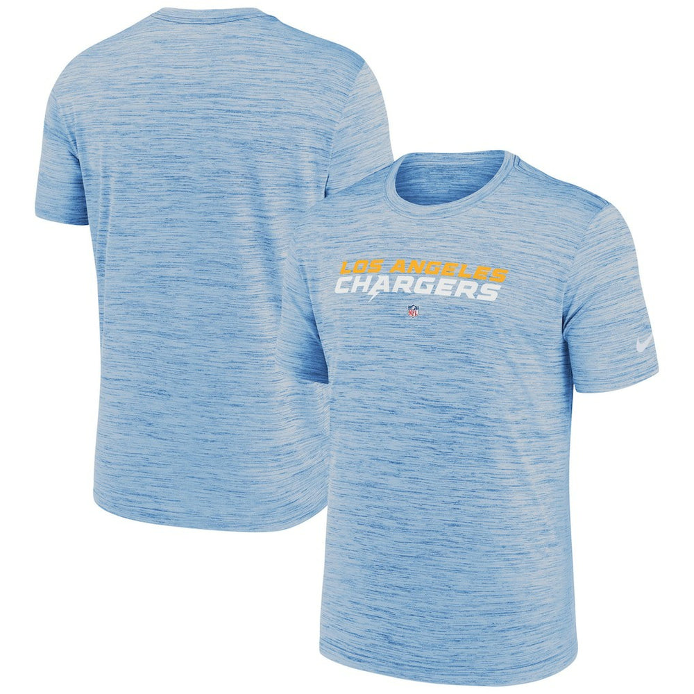 Los Angeles Chargers Velocity Performance T-Shirt Powder Blue - Nike