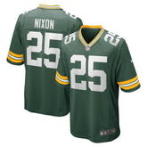 Keisean Nixon Green Bay Packers Game Player Jersey Green - Nike