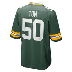 Zach Tom Green Bay Packers Game Player Jersey Green - Nike