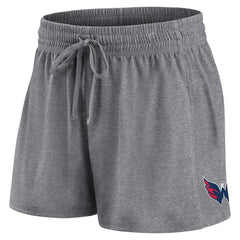Washington Capitals Fanatics Women's Script T-Shirt & Shorts Set Red/Heather Gray