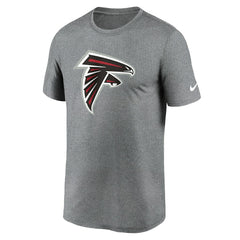 Atlanta Falcons Primetime Legend Logo Performance T-Shirt Heather Charcoal - Nike