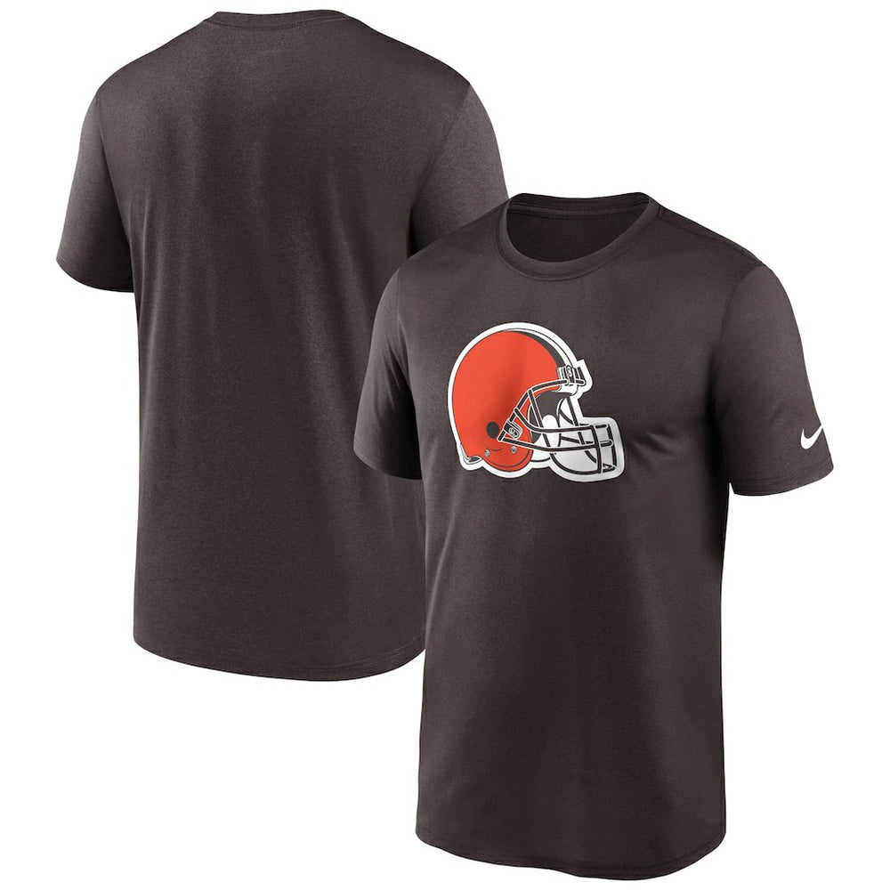 Cleveland Browns Primetime Legend Logo Performance T-Shirt Brown - Nike
