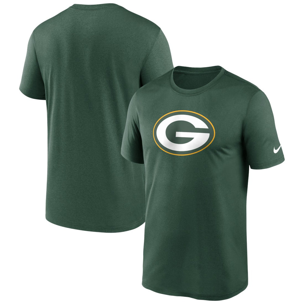 Green Bay Packers Primetime Legend Logo Performance T-Shirt Green - Nike