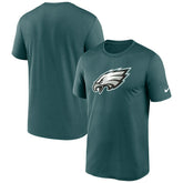 Philadelphia Eagles Primetime Legend Logo Performance T-Shirt Midnight Green - Nike