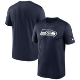 Seattle Seahawks Primetime Legend Logo Performance T-Shirt College Navy - Nike