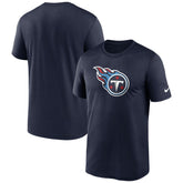 Tennessee Titans Primetime Legend Logo Performance T-Shirt Navy - Nike