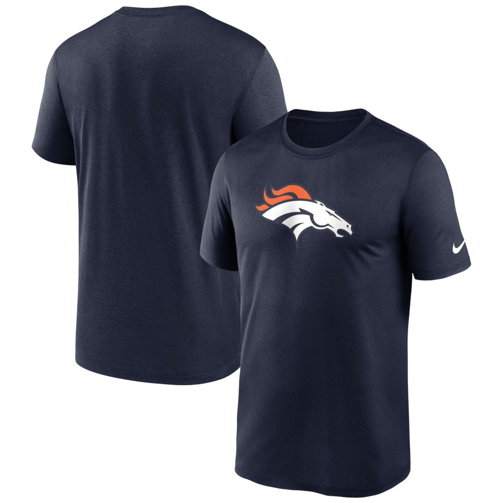 Denver Broncos Primetime Legend Logo Performance T-Shirt Navy - Nike
