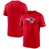 New England Patriots Primetime Legend Logo Performance T-Shirt Red - Nike