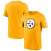 Pittsburgh Steelers Primetime Legend Logo Performance T-Shirt Gold - Nike