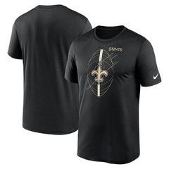 New Orleans Saints Legend Icon Performance T-Shirt Black - Nike