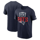 New England Patriots Local Essential T-Shirt Navy - Nike
