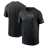 Carolina Panthers Primetime Logo Essential T-Shirt Black - Nike