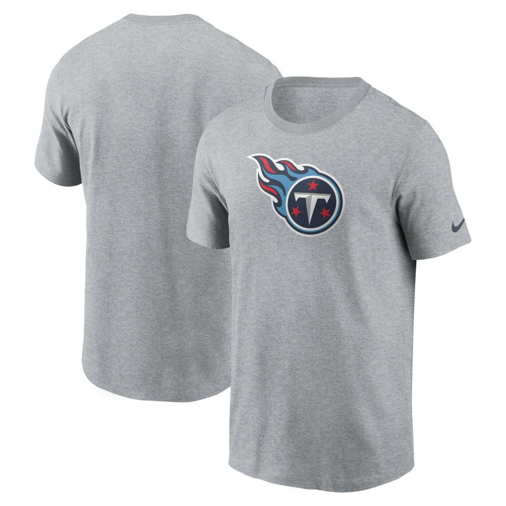 Tennessee Titans Logo Essential T-Shirt Gray - Nike
