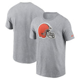Cleveland Browns Logo Essential T-Shirt Gray - Nike