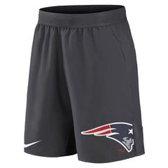 New England Patriots Stretch Performance Shorts Anthracite - Nike