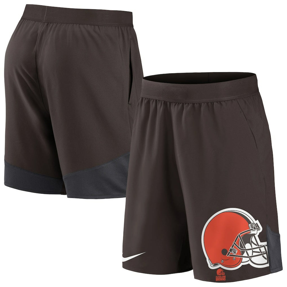 Cleveland Browns Stretch Performance Shorts Brown - Nike