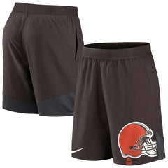 Cleveland Browns Stretch Performance Shorts Brown - Nike