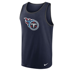 Tennessee Titans Tri-Blend Tank Top Navy - Nike