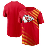 Kansas City Chiefs Yard Line Fashion Asbury T-Shirt Red - Nike