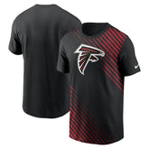 Atlanta Falcons Yard Line Fashion Asbury T-Shirt Black - Nike