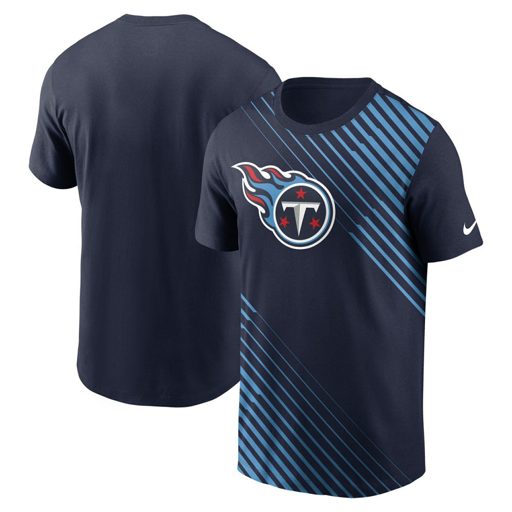 Tennessee Titans Yard Line Fashion Asbury T-Shirt Navy - Nike