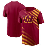 Washington Commanders Yard Line Fashion Asbury T-Shirt Burgundy - Nike